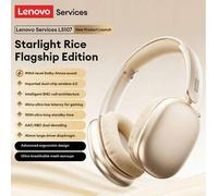 Shein Auriculares Bluetooth Lenovo LS107, sonido envolvente 360°, controlador dinámico grande, sonido estéreo de alta calidad, llamada inteligente, cancelac
