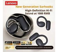 Shein Auriculares Bluetooth Lenovo TA300 de tipo abierto, sin gancho en la oreja, conducción ósea aérea, sonido de alta calidad, deportivos, sin complicacio