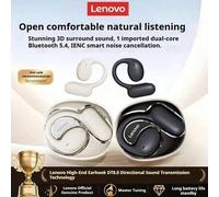 Shein Auriculares Bluetooth Lenovo TA300 de tipo abierto, sin gancho en la oreja, conducción ósea aérea, sonido de alta calidad, deportivos, sin complicacio