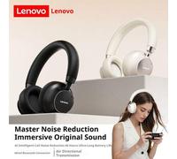 Shein Auriculares Bluetooth Lenovo TB300 con cancelación de ruido inteligente, diafragma grande de 40 mm, batería de 40 horas de duración y sonido panorámic