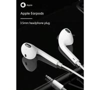Shein Auriculares con cable Apple EarPods originales, con interfaz de 3.5MM/Lightning, genuinos