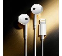 Shein Auriculares con cable con conector Lightning, auriculares con cable con conector Lightning compatibles con 14/13/12/11/XR/XS/X/8/7/SE/Pro/Pro Max, con