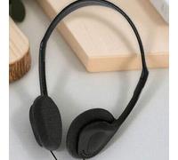 Shein Auriculares con cable estilo retro clásico, accesorio de moda nostálgico, auriculares compactos para deportes/libros electrónicos con micrófono