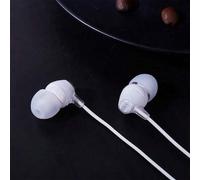Shein Auriculares con cable MDR-EX15LP, altamente compatibles con conector jack de 3,5 mm, cable resistente a enredos, diseño intraaural ligero, compatibles
