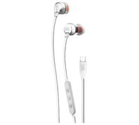 Shein Auriculares con cable TUNE310C, tipo C, estéreo intrauriculares, auriculares para computadora, adecuados para teléfonos móviles con interfaz USB-C, co
