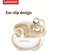Shein Auriculares con clip para la oreja Lenovo TA410 Bluetooth 5.4 TWS Sonido panorámico HD Voz Auriculares cómodos de llevar Batería de ultra larga duraci