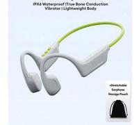 Shein Auriculares de Conducción Ósea Lenovo S102 IPX6 Impermeables con Bolsa de Almacenamiento, Diseño de Oído Abierto, Bluetooth 6.0 de Baja Latencia para