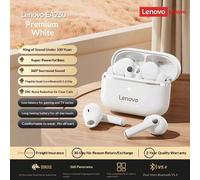 Shein Auriculares inalámbricos Bluetooth 5.4 Lenovo EA230 con cancelación de ruido, baja latencia, llamadas HD, sonido estéreo 360°, auriculares Bluetooth v