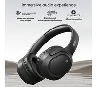 Shein Auriculares inalámbricos Bluetooth 6.0 Lenovo LS103, sonido envolvente, para juegos, música, llamadas claras, a prueba de ruido, cómodos, larga duraci