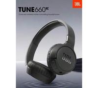 Shein Auriculares inalámbricos Bluetooth con cancelación activa de ruido JBL TUNE 660NC Over-Ear, con efectos de sonido graves puros, larga vida útil de la