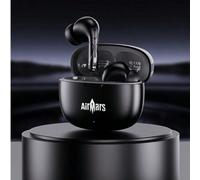 Shein Auriculares inalámbricos Bluetooth de verdad de color negro modelo ABW06, cómodos de llevar, con embalaje y manual de instrucciones en chino