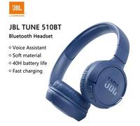 Shein Auriculares inalámbricos Bluetooth JBL TUNE 510BT originales, sonido de graves puros, portátil, para gaming, deportes, con micrófono T510bt