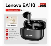 Shein Auriculares inalámbricos Bluetooth Lenovo EA110 TWS Mini, control táctil, larga duración de batería, voz HD con micrófono