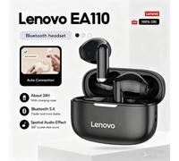 Shein Auriculares inalámbricos Bluetooth Lenovo EA110 TWS Mini, control táctil, larga duración de batería, voz HD con micrófono