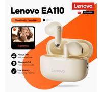 Shein Auriculares inalámbricos Bluetooth Lenovo EA110 TWS Mini, control táctil, larga duración de batería, voz HD con micrófono
