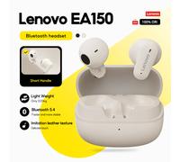 Shein Auriculares inalámbricos Bluetooth Lenovo EA150 TWS con micrófono, control táctil, batería de larga duración y diseño ligero