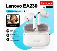 Shein Auriculares inalámbricos Bluetooth Lenovo EA230 TWS, Bluetooth 5.4, control táctil, batería de larga duración, llamadas de voz HD, con micrófono