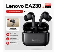 Shein Auriculares inalámbricos Bluetooth Lenovo EA230 TWS Mini, control táctil, larga duración de la batería, voz HD con micrófono