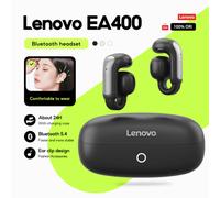 Shein Auriculares inalámbricos Bluetooth Lenovo EA400 TWS de tipo abierto, auriculares Bluetooth 5.4 con control táctil, larga duración de la batería y micr