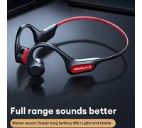 Shein Auriculares inalámbricos Bluetooth Lenovo X3PRO de conducción ósea, auriculares deportivos para conducción, ciclismo, correr y ejercicio
