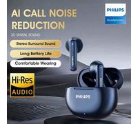 Shein Auriculares inalámbricos Bluetooth Philips TWS, TAT1199, reducción de ruido con IA, efectos de sonido espaciales, batería de larga duración, baja late