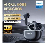Shein Auriculares inalámbricos Bluetooth TWS Philips, TAT1199, reducción de ruido por IA, efectos de sonido espacial, larga duración de la batería, baja lat