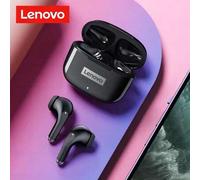 Shein Auriculares inalámbricos Bluetooth v5.1 Lenovo LP40 Pro TWS, auriculares deportivos intrauditivos, a prueba de agua, con reducción de ruido, empaqueta