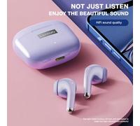Shein Auriculares inalámbricos Bluetooth V5.1 LP40 Pro TWS, auriculares deportivos intrauditivos, impermeables, con reducción de ruido, con empaquetado y ma