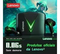 Shein Auriculares inalámbricos Bluetooth V5.1 TWS LP6, auriculares para música y juegos de doble modo, auriculares deportivos con micrófono