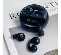 Shein Auriculares inalámbricos clip-on ASUS negros de diseño único con sonido de alta calidad para correr y de doble propósito