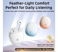 Shein Auriculares inalámbricos HP con degradado de color, apariencia especial, sonido premium 5.3, emparejamiento automático, 30 horas de reproducción, lige