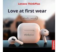 Shein Auriculares inalámbricos Lenovo Thinkplus LP40 con Bluetooth 5.0, cancelación de ruido y diseño deportivo, en empaque en chino