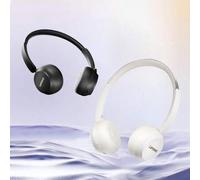Shein Auriculares inalámbricos ligeros Lenovo EB300, con almohadillas suaves y agradables para la piel, 25 horas de duración de la batería, calidad de sonid