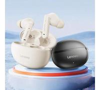 Shein Auriculares inalámbricos reales Lenovo EA210 In-Ear, calidad de sonido estéreo Hi-Fi envolvente, líneas redondas y suaves, chip inalámbrico 5.3, reduc