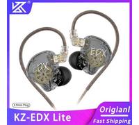 Shein Auriculares originales KZ EDX Lite, auriculares internos con graves, monitores in-ear para escenarios en vivo, audífonos deportivos a prueba de ruido,