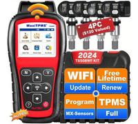 Shein Autel MaxiTPMS TS508WF KIT Herramienta de programación TPMS, versión WiFi actualizada 2024 de TS508K TS508 TS501 TS601 con 4 sensores Autel MX de 315