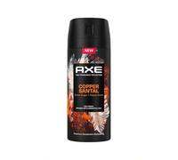 Shein Axe Desodorante Aerosol 72h Copper Santal para Hombre Fragancia Azúcar Moreno y Pimienta 150ml