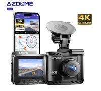 Shein AZDOME Dash Cam Coche Frontal 4K, WiFi GPS Dash Cam Cámara de Coche, UHD 2160P Pantalla IPS de 2,4 Pulgadas, Gran Angular de 170°, Visión Nocturna WDR