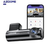 Shein AZDOME Dashcam Cámara Coche Delantera, 1296P Mini Cámara Frontal de Coche con WiFi, 170° Gran Angular, Visión Nocturn, Sensor G, Grabación en Bucle, M