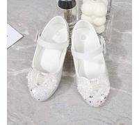 Shein Bailarinas con lazo brillante para niñas, adecuadas para invitadas de boda, niñas pequeñas, niñas y niñas grandes para fiestas de cumpleaños, baile
