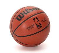 Shein Balón de baloncesto réplica #7 de material de PU, adecuado para partidos de la en interiores, duradero, sin inflar