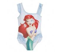 Shein Bañador Completo Princesas Ariel La Sirenita Azul Claro Niña Entrega 24/48 Horas - Envío Desde España