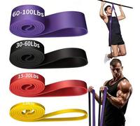 Shein Banda de resistencia unisex para interiores/exteriores para ejercicio asistido, estiramiento corporal y entrenamiento muscular