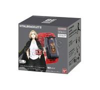 Shein BANDAI Vital Bracelet BE Tokyo Revengers, Vital Bracelet Reloj Digital con Tarjeta de Memoria incluida basado en Anime y Manga Tokyo Revengers, Entren