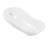 Shein Bañera Ergonómica con Tapón Stars, De 0 a 12 Meses, 84 cm, Blanco. Envió gratis 24/72h