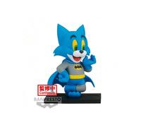 Shein Banpresto - Colección Tom and Jerry Figure - Tom and Jerry As Batman - WB 100th Anniv. Versión (A: Tom como Batman) Estatua