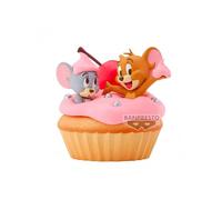 Shein Banpresto Figura de Accion Tom y Jerry - Big Soft Vinyl - Sweet Cupcake 11 cm - Multicolor BP29162P - Figura Coleccionable - Óptimo para los fanaticos