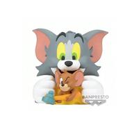 Shein Banpresto Figura de Acción Tom y Jerry, Soft Vinyl Vol.3 13 cm, BP89684P Multicolor, Figura Coleccionable, optimo para los fanaticos de Tom y Jerry