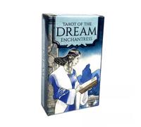 Shein Baraja de Cartas de Tarot "The Dream Enchantress", 78 cartas de tarot de arte fantástico para principiantes, baraja de tarot de bolsillo para lectura