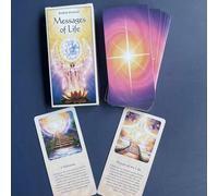 Shein Baraja de Mensajes de Vida, Cartas Oráculo de Papel Místico con Significado de Orientación, 54 Cartas